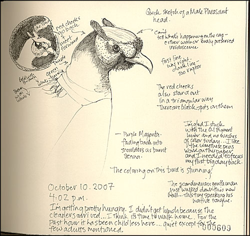 journal page