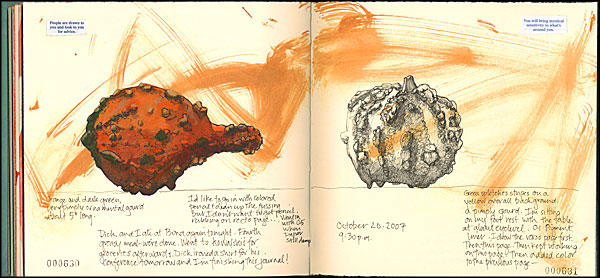 journal page