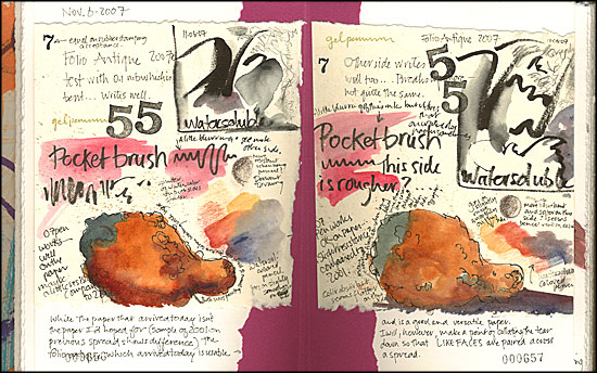 journal page