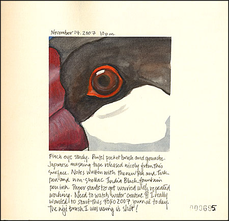 journal page
