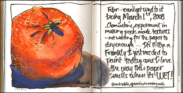 journal page