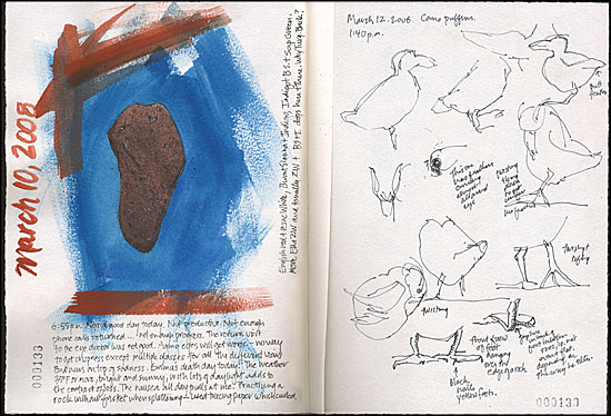 journal page