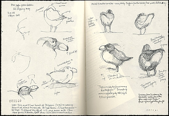 journal page