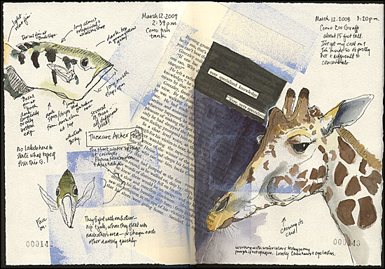 journal page